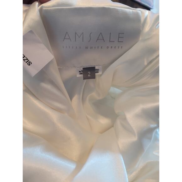 NWT BHLDN Amsale Clarissa Sequin Dress - Size 2 - Picture 3 of 4